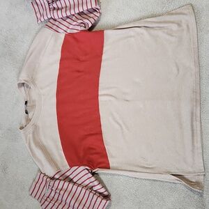 Long Sleeve Fall Tops Oversized  Round Crew Neck Casual Color - Medium